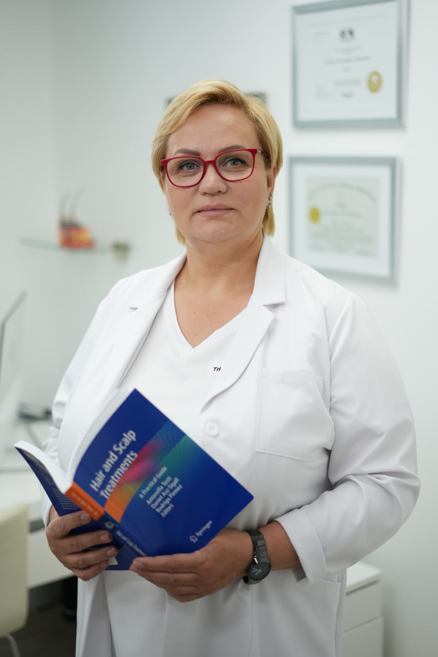 Юлия Чёрная — консультация, трихоскопия или обучение